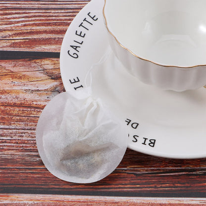 50 Pcs Round Tea filter Bags With String