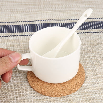 Round Shape Plain Natural Cork Coasters