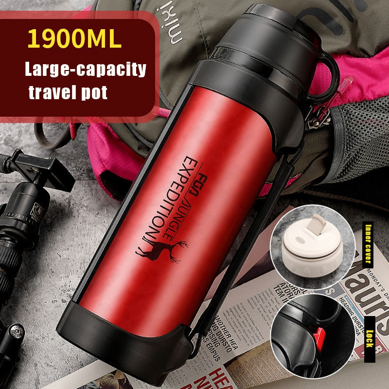 Thermos large capacity water flask