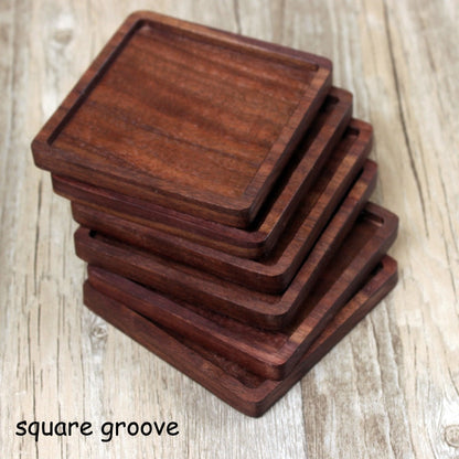 Walnut Wood Coasters