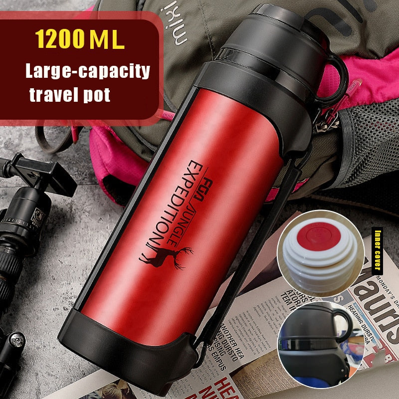 Thermos large capacity water flask