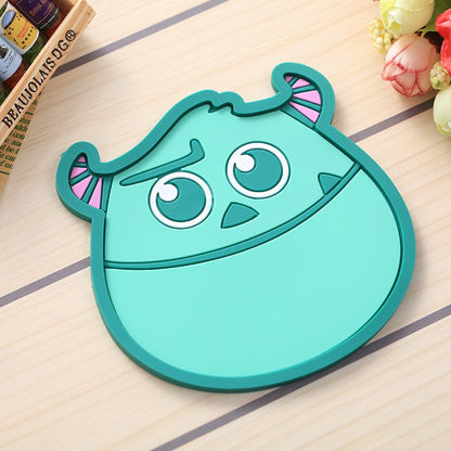 Animal Cartoon Coaster Silicone Thermal Insulation