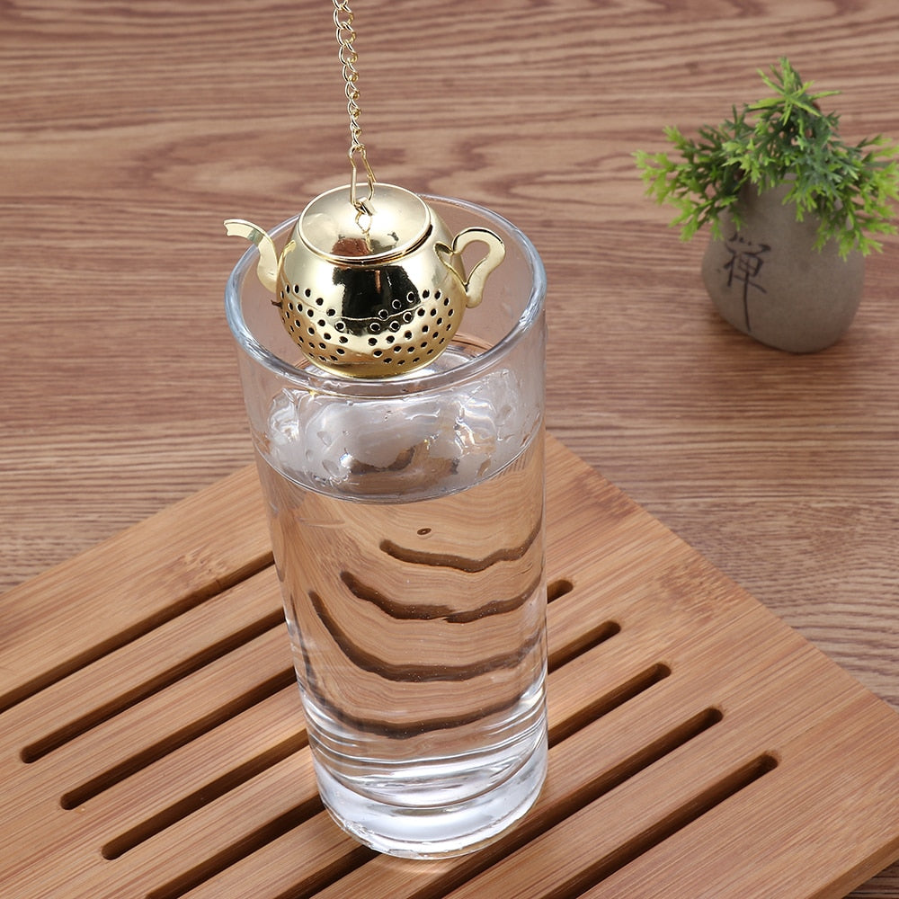 Various Shapes Stainless Steel Tea Infuser with Chain