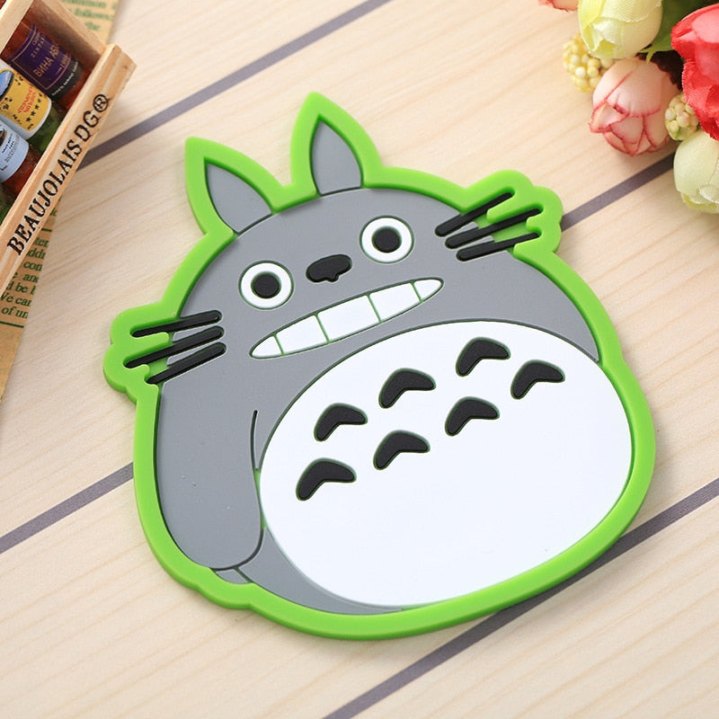 Animal Cartoon Coaster Silicone Thermal Insulation